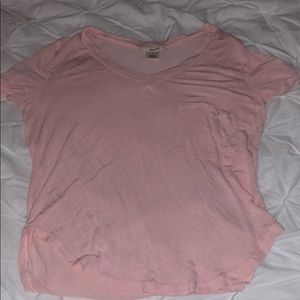 Plain pink tee